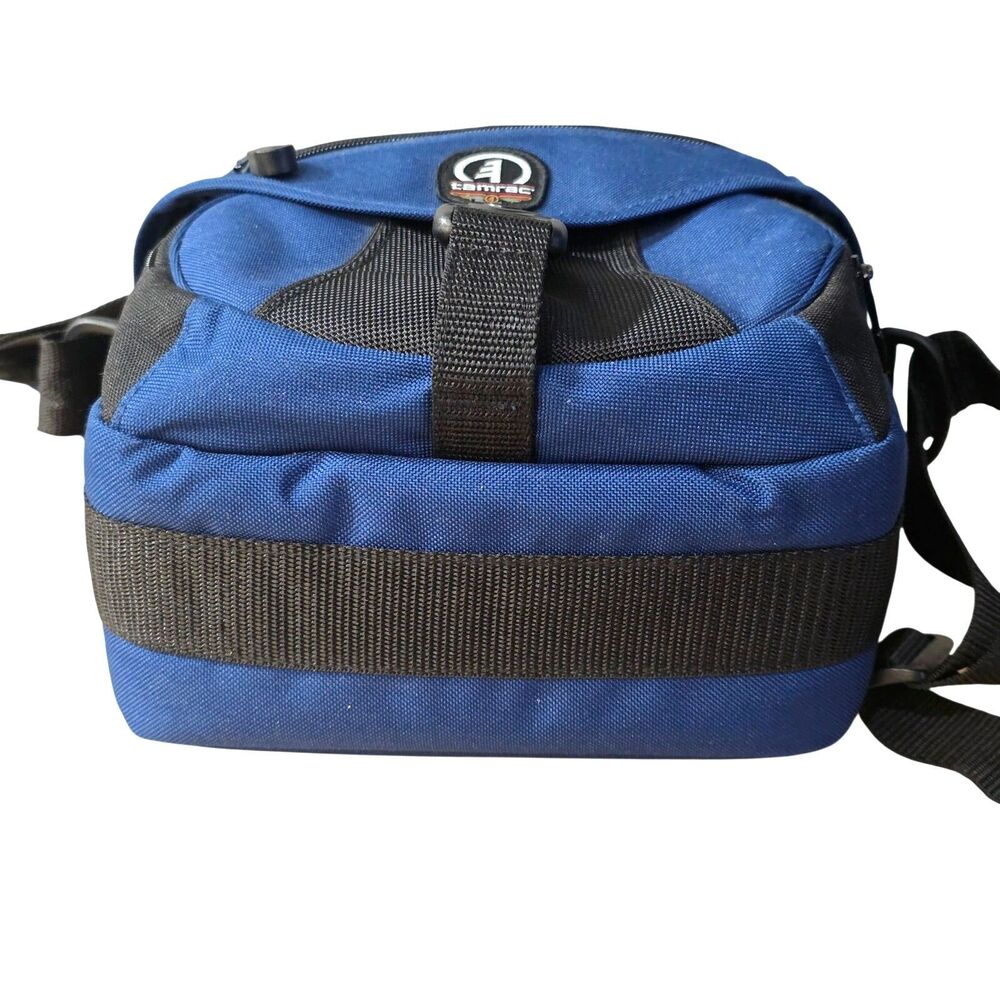 Tarmac Explorer 2 camera shoulder bag ~7 x 9 x 6" blue - Picture 7 of 11